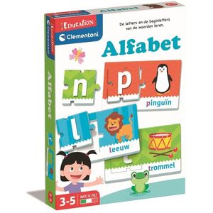 Clementoni Leer Het Alfabet - Educatief spel voor kinderen van 3 tot 5 jaar