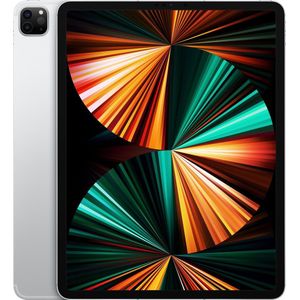Apple - iPad Pro (2021) - 12.9 inch - M1-chip - WiFi + 5G - 256GB - Zilver