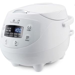 Yum Asia Panda Mini Rice Cooker With Ninja Ceramic Bowl and Advanced Fuzzy Logic