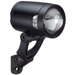 Koplamp Herrmans H-Black Pro dynamo - aan/uit functie - met houder - 200 lumen