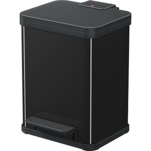 Hailo Öko Duo Plus M Prullenbak - 2 x 9L - Zwart