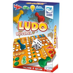 Clown Games Ludo - Het bekende ludospel voor 2-4 spelers vanaf 4 jaar