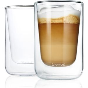 Blomus Set 2 insulated Cappuccino / tea Glasses,
