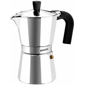 Italiaanse Koffiepot Monix Braisogona_M620001 Aluminium Zilverkleurig 1 Kop