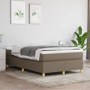 vidaXL-Boxspringframe-stof-taupe-120x200-cm