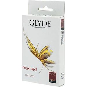 Condooms Glyde Maxi Red 19 cm Nee Ø 5,6 cm