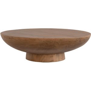 Urban Nature Culture Coffee table Rotondo, L Brown / Sunkay wood