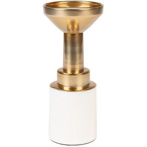ZUIVER CANDLE HOLDER GLAM WHITE M