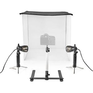 Nedis Fotostudioset | SKT012WT | Zwart