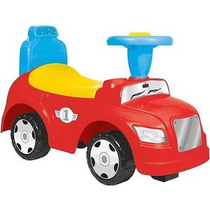 Dolu Dolu 2in1 Loopauto + Toeter Rood/Geel/Blauw