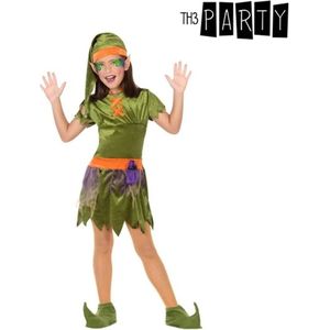 Kostuums voor Kinderen Elf Groen (5 Pcs) Maat 7-9 Jaar