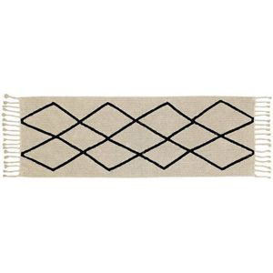 Wasbaar tapijt Bereber Beige - 80x230cm