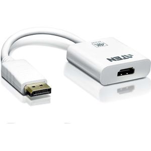 DisplayPort Kabel DisplayPort Male - HDMI Female 0.15 m Wit