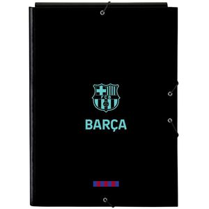 Map F.C. Barcelona Zwart A4