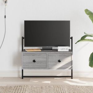 vidaXL-Tv-meubel-wandgemonteerd-60,5x30x51-cm-hout-grijs-sonoma-eiken