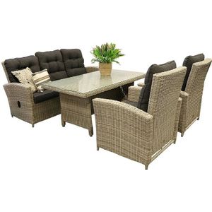 Your Own Living Phoenix lounge set (4-delig) off white