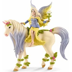 Actiefiguren Schleich Fairy will be with the Flower Unicorn Modern