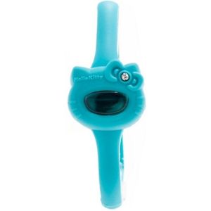 Hello Kitty - hk7123l-20 - Polshorloge - Blauw - Natuurlijk Rubber