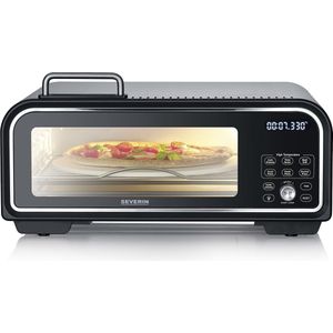 Severin PG Pizzaoven - 400°C in 5 minuten - incl. 30 cm Pizza Steen