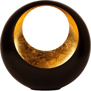 lifestyle home collection kasson kaarshouder - zwart & goud - large