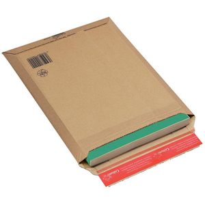 Colompac verzendenvelop CP010, ft 29 x 40 x 5 cm, bruin 100 stuks