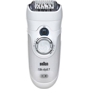 Braun Silk-épil 7 7-561 - Wet & Dry epilator - Draadloos - 40 pincetten - Wit