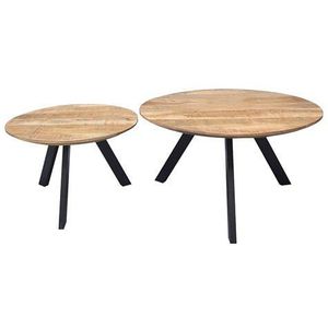 Benoa Koffie Tafel Rond Berlin 80cm