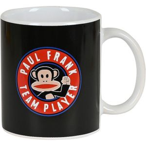 Mok Paul Frank Team player Keramisch Zwart (350 ml)