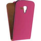 Mobilize Ultra Slim Flip Case Samsung Galaxy Trend S7560/Trend Plus S7580 Fuchsia