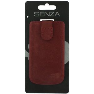 Senza Suede Slide Case Rusty Red Size M-Large