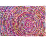 MALATYA - Laagpolig vloerkleed - Multicolor - 140 x 200 cm - Polyester