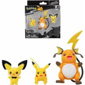 Figurenset Pokémon Evolution Multi-Pack: Pikachu