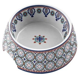 Tarhong Voerbak Hond Moroccan Melamine