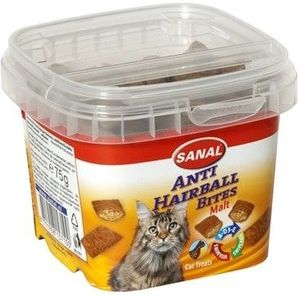 Sanal cat hairball bites cup (75 GR)