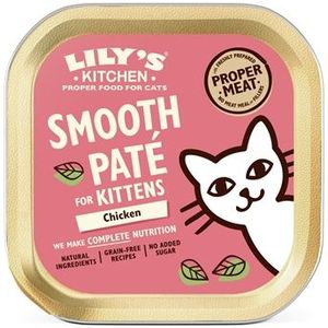 Lily's Kitchen Cat Kitten Smooth Pate Chicken 19X85 GR
