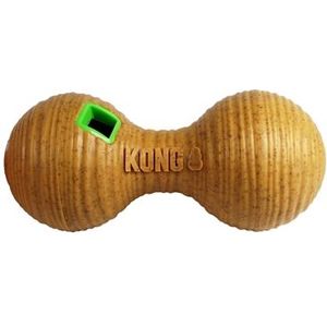 Kong Bamboo Feeder Dumbbel Voerbal 20,5X8,5X8,5 CM