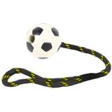 Happy Pet Tough Toys Werptouw Met Voetbal Rubber 37,5X6,5X6,5 CM