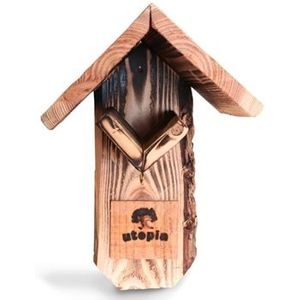 Utopia Pindakaaspothouder Gebrand Douglas Hout 35X16,5 CM