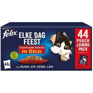 Felix Elke Dag Feest Countryside Selectie Rund / Kip / Eend / Lam 44X85 GR