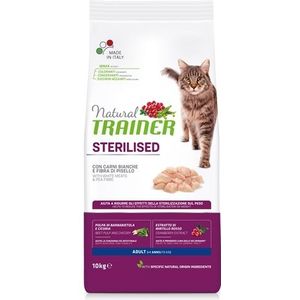 Natural Trainer Cat Sterilised White Meat