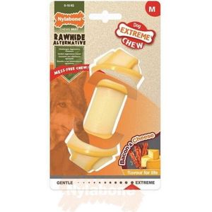 Nylabone Extreme Chew Knot Creme Geel Bacon Kaas M