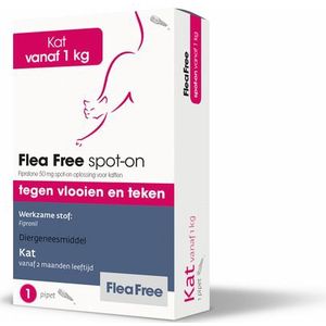 Flea Free spot-on Kat 1 Vanaf
 1 Kg