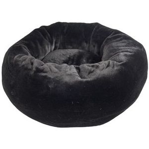 Foeiii Cozy Pluche Relax Donut Zwart