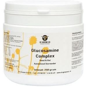 De Groene Os Glucosamine Complex Hond / Kat 250 GR