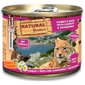 Natural Greatness Rabbit / Duck With Carrots And Chamomile 185 GR