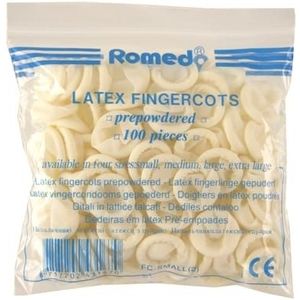 Emro vingerlingen latex condooms (100 ST LARGE)