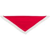 Trixie Kerstbandana Velvet Look Rood Assorti