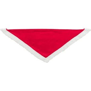 Trixie Kerstbandana Velvet Look Rood Assorti