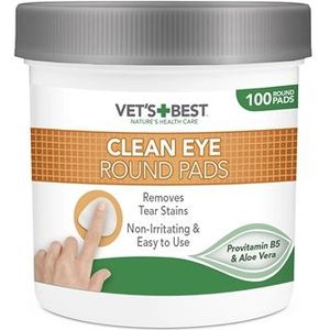 Vets Best Clean Eye Round Pads 100 ST