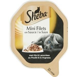 Sheba Alu Mini Filets Kip / Lam In Saus